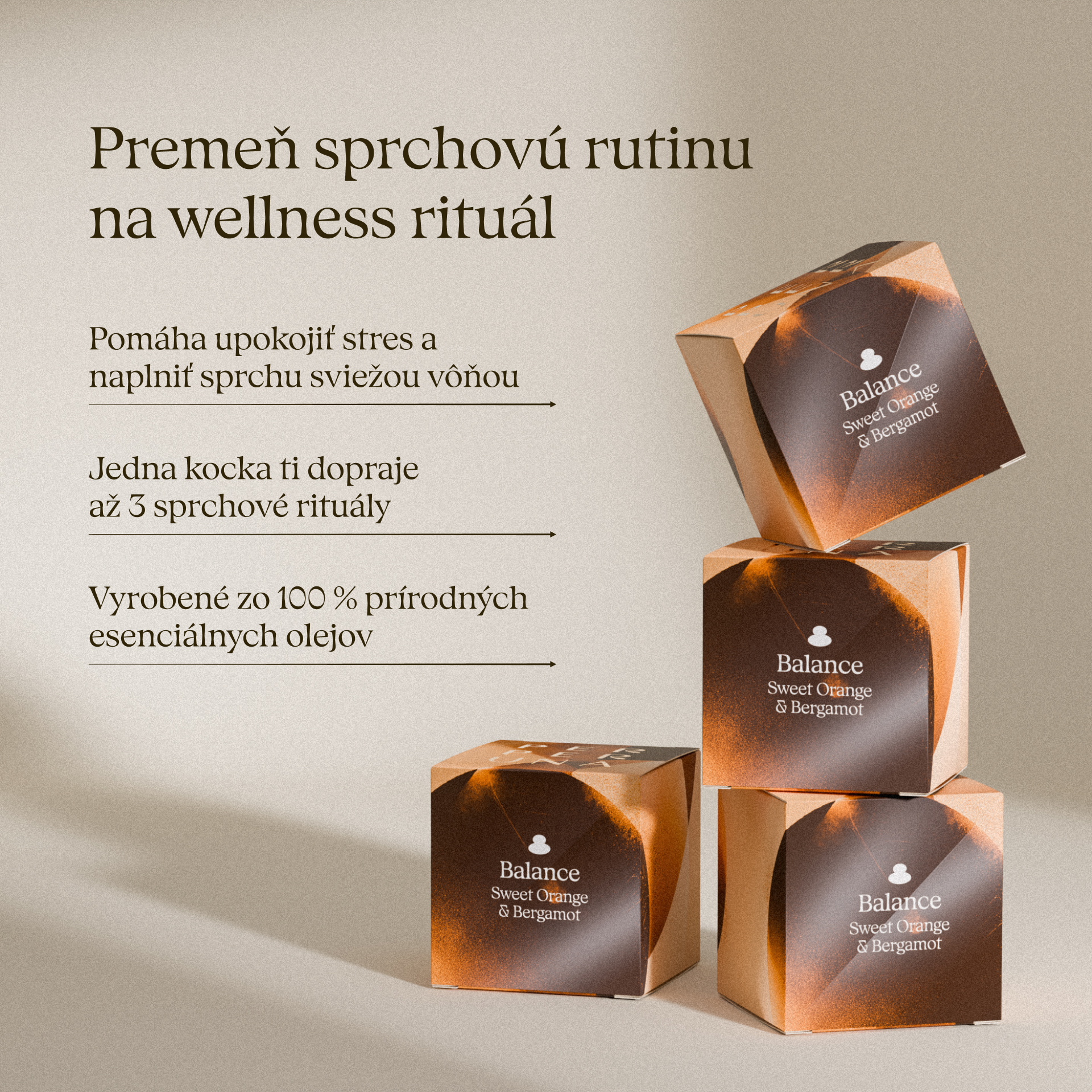 Balance - Aromatisches Duschstück