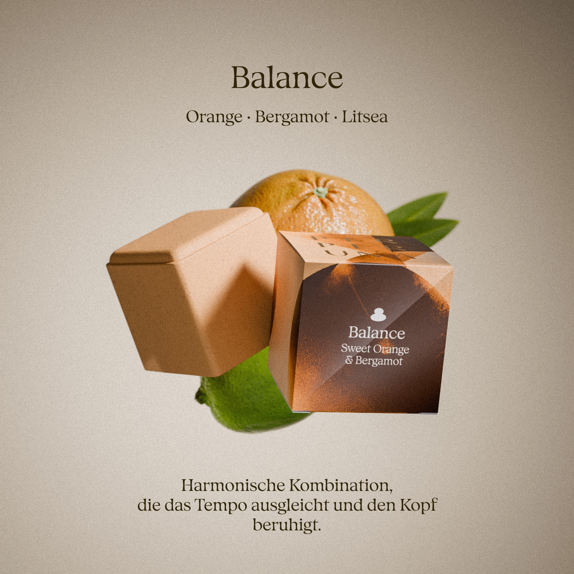 Unvollkommene aromatische Duschwürfel