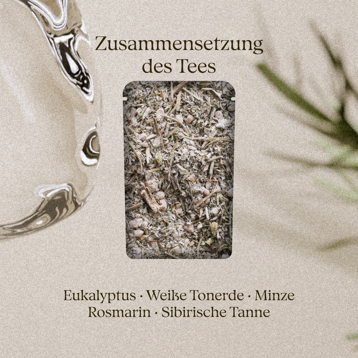 Nordic Forest 50 g – Badetee: Zusammensetzung des Tees