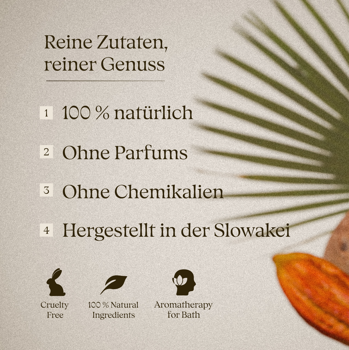 Mount Chocolate - Bade-Tee - Wärmend und pflegend