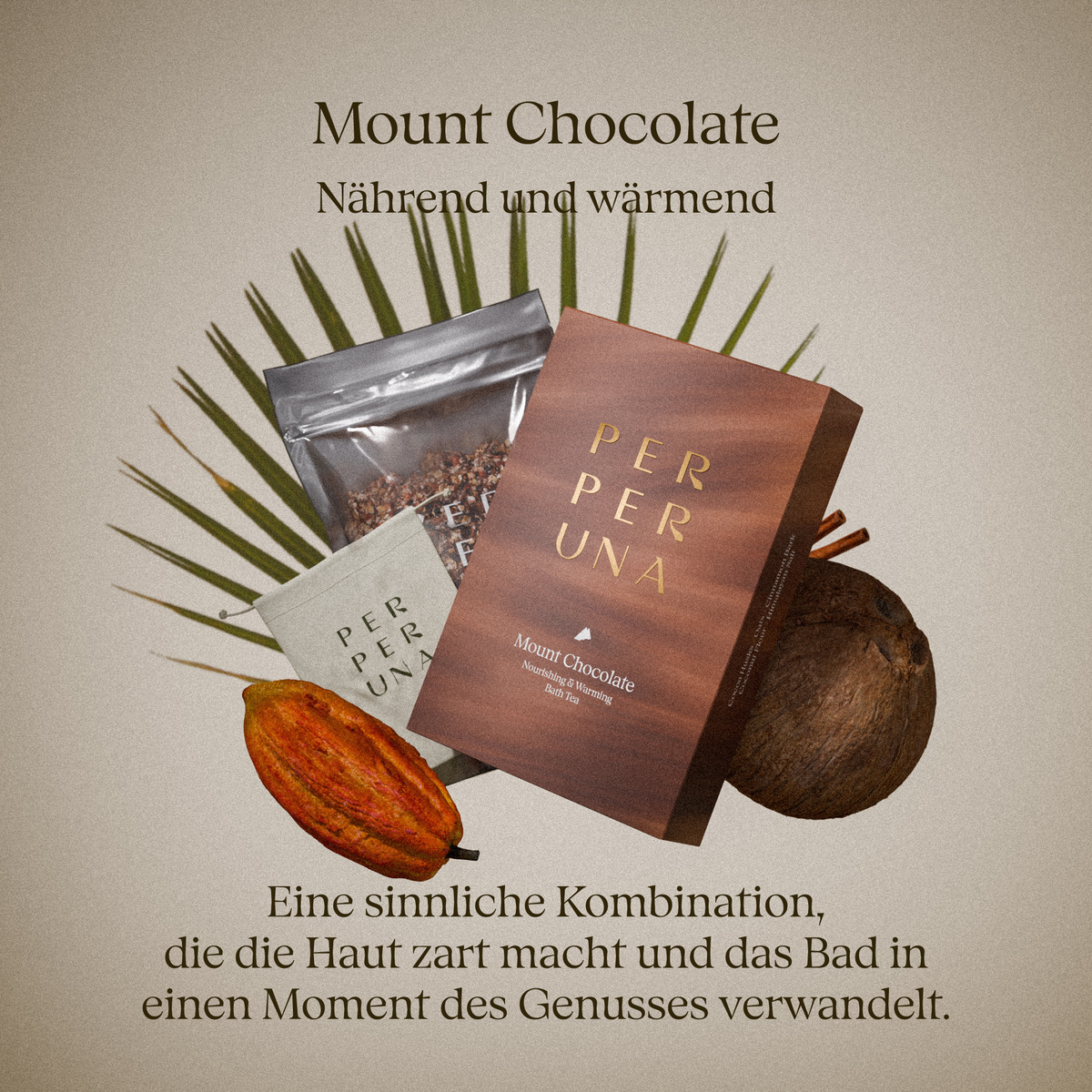 Mount Chocolate - Bade-Tee - Wärmend und pflegend
