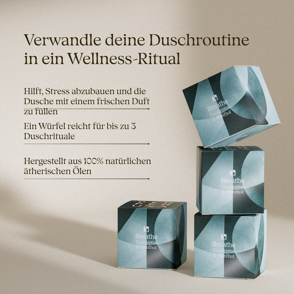 Breathe - Aromatischer Duschwürfel