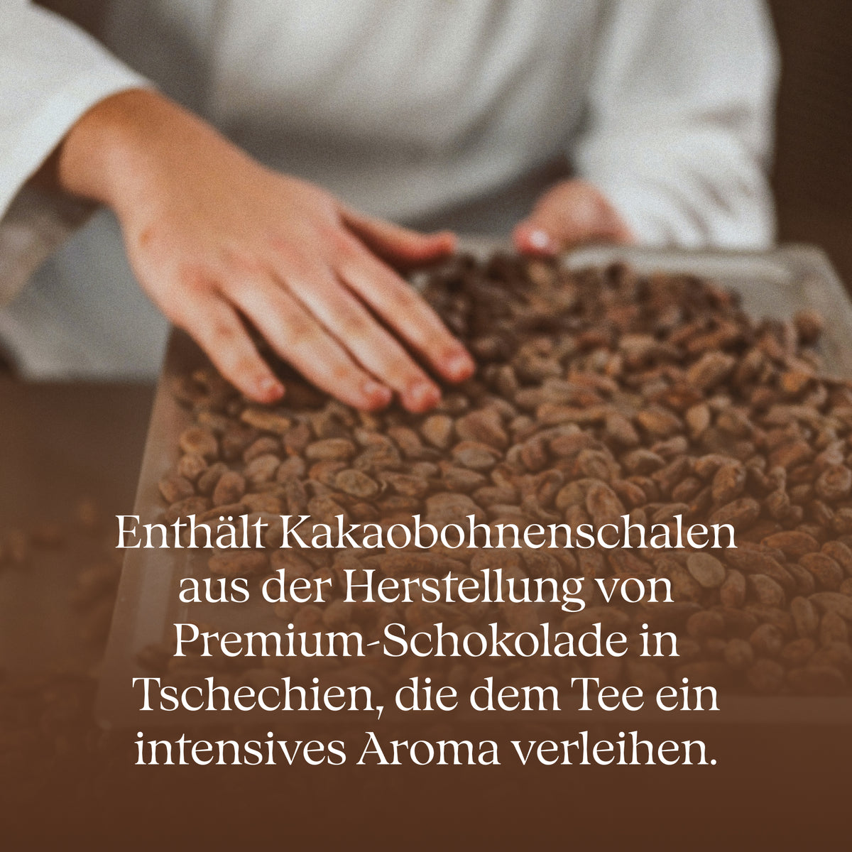 Mount Chocolate 50 g – Badetee: Kakaoschalen aus der tschechischen Schokoladenherstellung